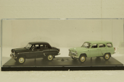 Набор из двух машин Москвич-410 и Москвич-411 4х4 полноприводный, Конверсия 1:43