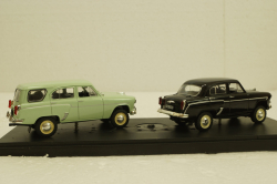 Набор из двух машин Москвич-410 и Москвич-411 4х4 полноприводный, Конверсия 1:43