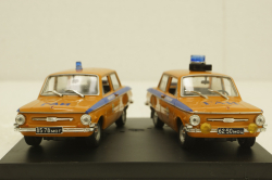 Набор из двух машин Заз-968А Запорожец, ГАИ, Коверсия 1:43