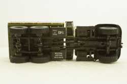 Краз-214В баластний тягач, борт з тентом, хакі, Наш Автопром 1:43