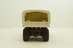 Краз-255В баластний тягач, борт з тентом, червоний, Наш Автопром 1:43