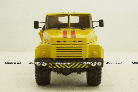 Краз-260В, Техпоміч баластний тягач, жовтий, Н954, Наш Автопром 1:43