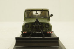 Уаз-469Б зеленый снегоуборочная, Конверсия 1:43