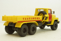Краз-260В, Техпоміч баластний тягач, жовтий, Н954, Наш Автопром 1:43