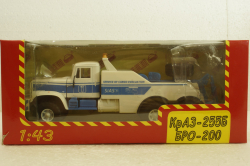 Краз-255Б БРО-200 Эвакуатор білий, Н945, Наш Автопром 1:43