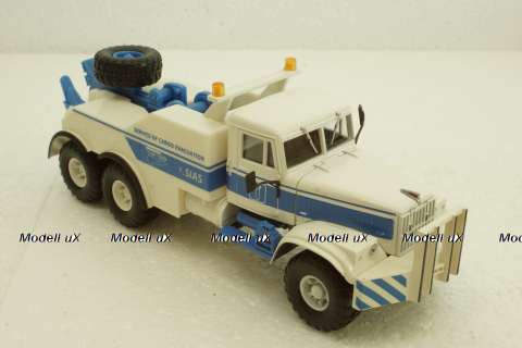 Краз-255Б БРО-200 Эвакуатор білий, Н945, Наш Автопром 1:43