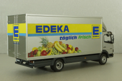 Mercedes Atego 815 box truck 1955 silver, 439037040, Minichamps 1:43