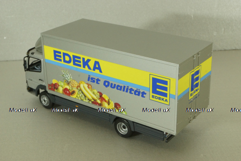 Mercedes Atego 815 box truck 1955 silver, 439037040, Minichamps 1:43