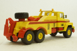 Краз-260 БРО-200 Эвакуатор жовтий, Н946, Наш Автопром 1:43