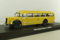 Mercedes O 6600 post bus 1951, yellow, 06730, Schuco 1:43