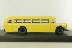 Mercedes O 6600 post bus 1951, yellow, 06730, Schuco 1:43