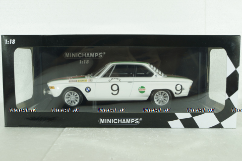 BMW 2800 CS #9 24h Spa 1971 Moorkens, Haxhe, 24H SPA 1971, 155712709, Minichamps 1:18