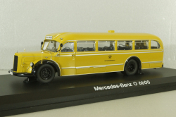 Mercedes O 6600 post bus 1951, 006730, Schuco 1:43 