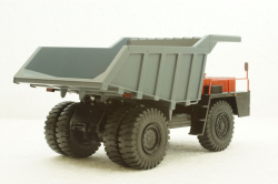 Белаз-7540 карьерный самосвал, красный/серый, Н004, Наш Автопром 1:43