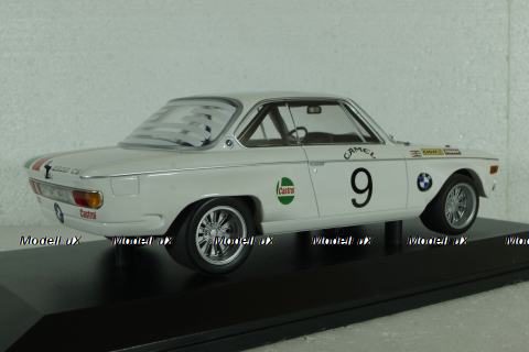 BMW 2800 CS #9 24h Spa 1971 Moorkens, Haxhe, 24H SPA 1971, 155712709, Minichamps 1:18