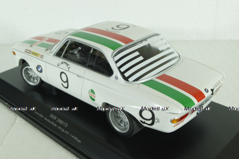 BMW 2800 CS #9 24h Spa 1971 Moorkens, Haxhe, 24H SPA 1971, 155712709, Minichamps 1:18