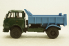 Маз-503А Самоскид, 1970г, зелений/синій, Н957, Наш Автопром 1:43