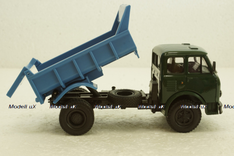 Маз-503А Самоскид, 1970г, зелений/синій, Н957, Наш Автопром 1:43
