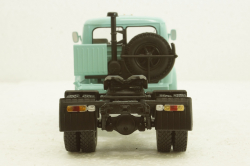 Маз-5428 тягач 1977г, голубий, Н700, Наш Автопром 1:43