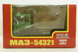 Маз-54321 тягач 1988г, зелений, Н794, Наш Автопром 1:43