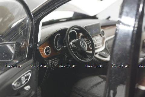 Mercedes V260L MPV(W447) 2023, Black, V-Class, QALCN89911150, Mercedes Dealer Edition 1:18 