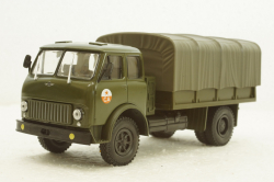Маз-500В борт з тентом, хаки Н212, Наш Автопром 1:43