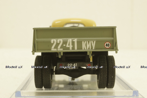 Зис-150 самосвал, желтый/серый, Конверсия 1:43