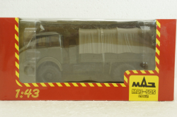 Маз-505 4х4 борт с тентом 1962г, хаки Н210, Наш Автопром 1:43