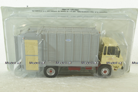 Berliet GC 190BN Truck TRASPORTO RACCOLTA RIFIUTI, Berliet Collection, Hachette 1:43
