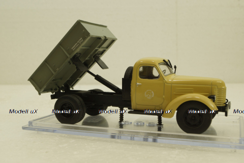 Зис-150 самосвал, желтый/серый, Конверсия 1:43