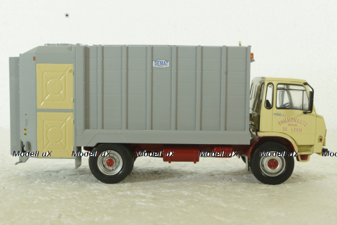 Berliet GC 190BN Truck TRASPORTO RACCOLTA RIFIUTI, Berliet Collection, Hachette 1:43
