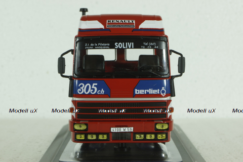 Berliet TR 350, 1978, red, 1978, TR194, IXO 1:43    