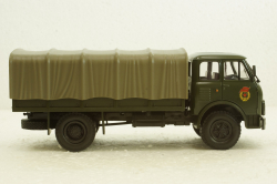Маз-5334 борт з тентом, хакі, Н214, Наш Автопром 1:43