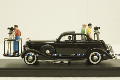 Зис-101А киносъемочная с 4-мя фигурками, Конверсия 1:43