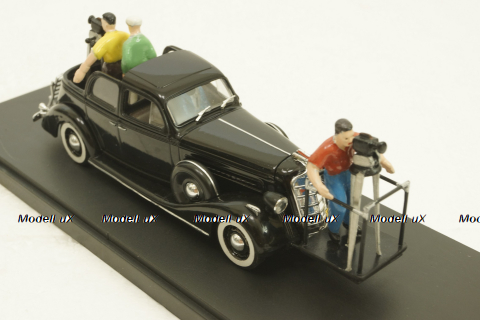 Зис-101А киносъемочная с 4-мя фигурками, Конверсия 1:43