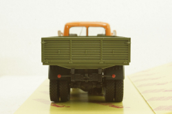 Маз-514,1966г, помаранчевий/зелений, борт 3-мостовий, Н298, Наш Автопром 1:43