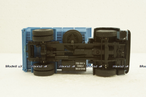 Маз-510Б самосвал, 1962г голубой/синий, Н983, Наш Автопром 1:43