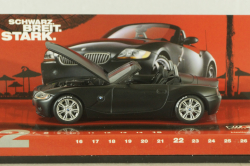 Bmw Z4 roadster (E85) "Fulda" 2002, matt black, 436021032, Minichamps 1:43