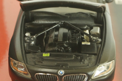 Bmw Z4 roadster (E85) "Fulda" 2002, matt black, 436021032, Minichamps 1:43