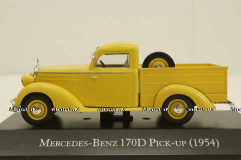 Mercedes 170D Pick-Up 1954 lightyellow, Altaya 1:43