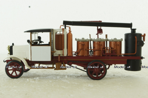 Berliet CBA 9 Tanker Truck Pompa Porte Alambik  2-ASSI, Berliet Collection, Hachette 1:43