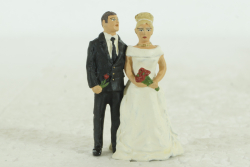 Фигурка Молодожены ( Свадьба),  608а, BM-Toys 1:43