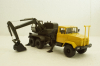 Краз-6322 ЭО-4422 Экскаватор жовтий/хакі, Н747, Наш Автопром 1:43