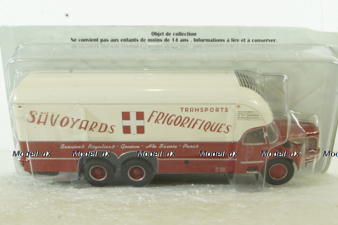 Berliet GBM 10 Truck SAVOYARDS FRIGORIFIQUES, Berliet Collection, Hachette 1:43