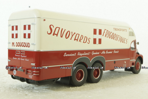 Berliet GBM 10 Truck SAVOYARDS FRIGORIFIQUES, Berliet Collection, Hachette 1:43