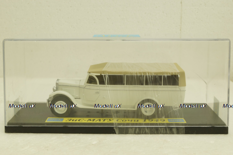 Зис-Мату Сочи закрытый 1949г., белый, МБК 1:43