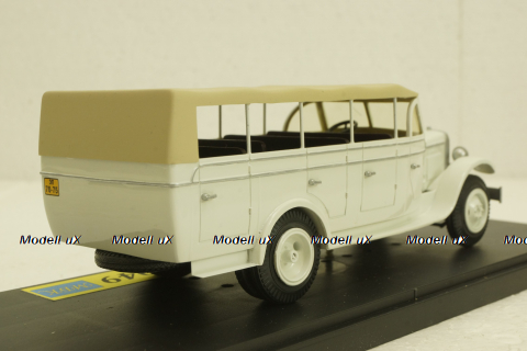 Зис-Мату Сочи закрытый 1949г., белый, МБК 1:43