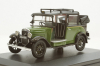 Austin Low Loader Taxi green (roof down), AT005, Oxford  1:43