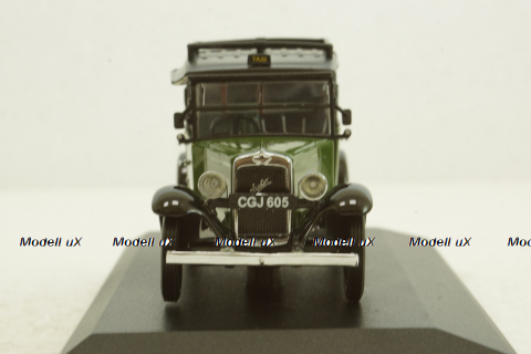 Austin Low Loader Taxi green (roof down), AT005, Oxford  1:43