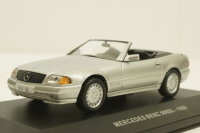 Mercedes SL500 (R129) 1989, silver, 4304000, Solido 1:43